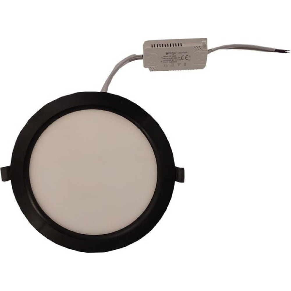 Goya Panel Led 18 W 6.500K Beyaz 220 VAC Siyah Kasa GY-1778 Armatür Fiyatı