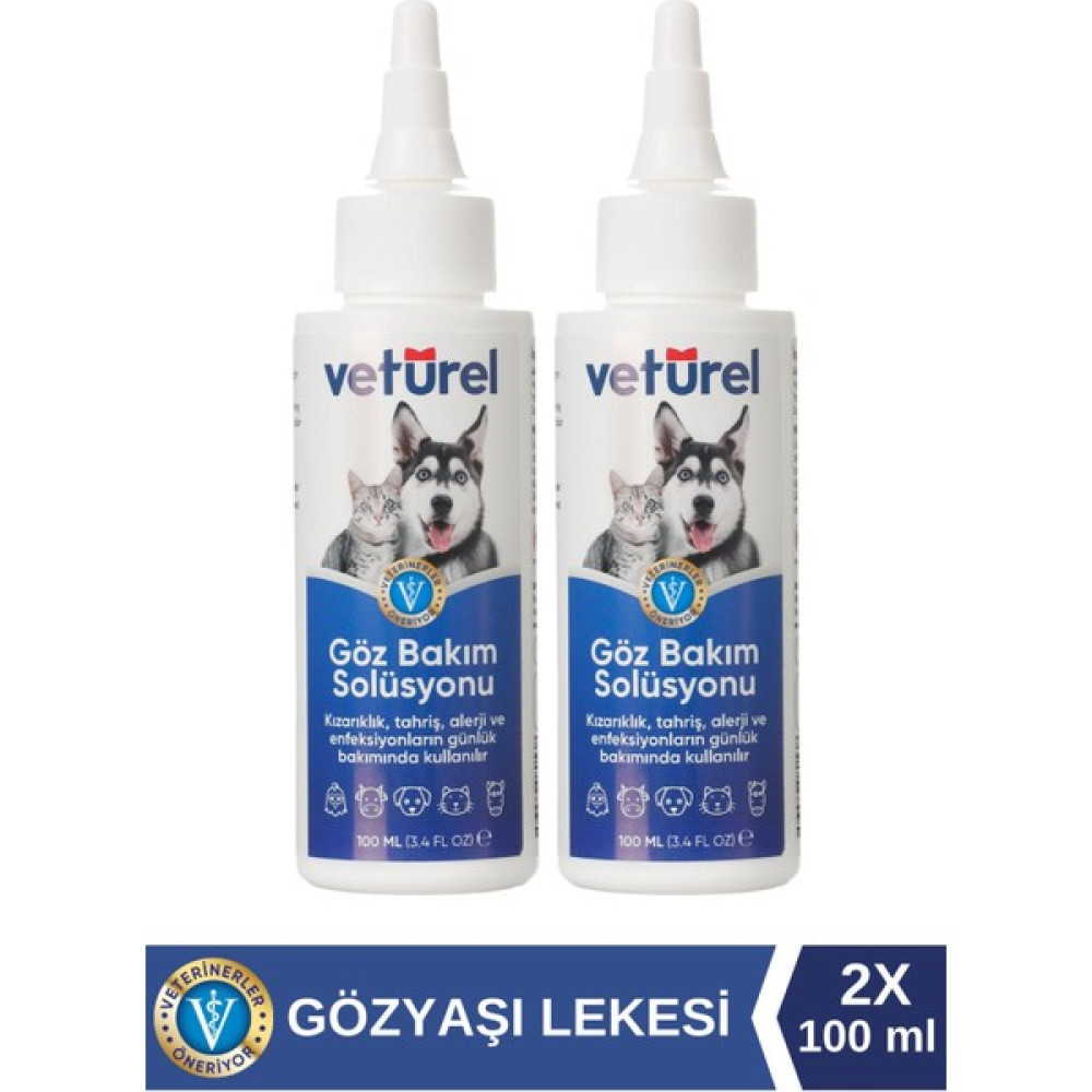 Göz Bakım Solüsyonu 2x100ml Kedi Göz Köpek Göz Temizleme Gözyaşı Lekesi Evcil Hayvan Ürünleri Fiyatı