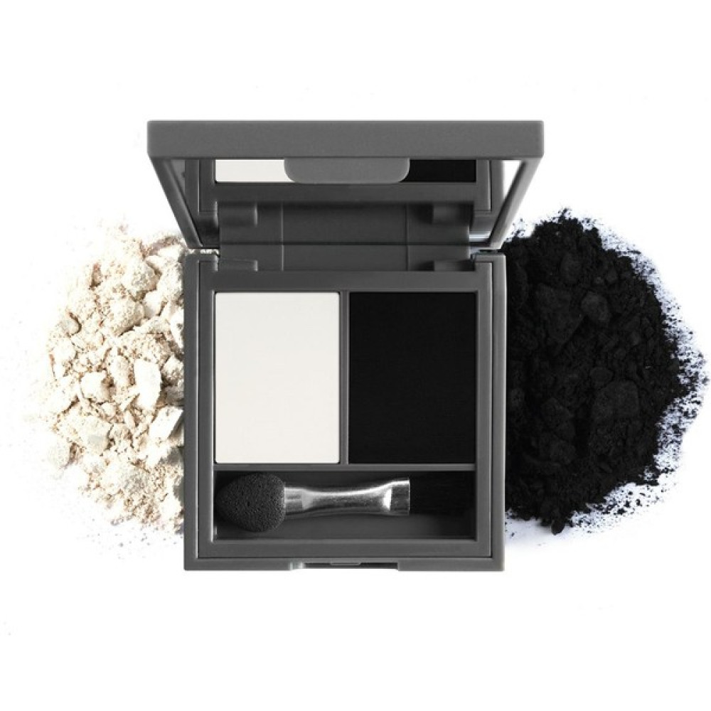 Göz Farı - Duo Eyeshadow 201 Pearly White & Black Velvet 3 g Göz Farı Fiyatı