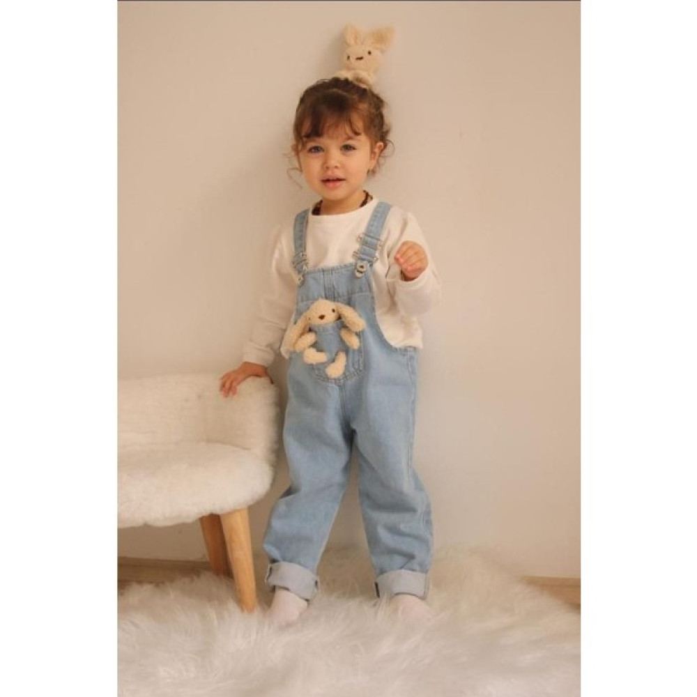 Gozde Fashion Ayıcıklı Salopet Kız Çocuk Tulum ve Salopet Fiyatı