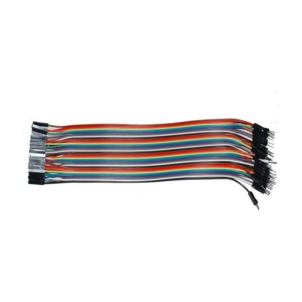 Gözeler 20 cm 40'lı Jumper Kablo Erkek-Dişi Renkli Bağlantı Kabloları 20 cm Uzunlukta Hobi Elektroniği Fiyatı