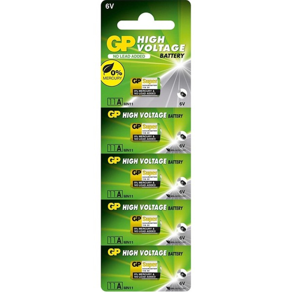 Gp 11A-2C5 Alkalin 6 Volt Pil (5li Paket) Normal & Şarj Edilebilir Piller Fiyatı