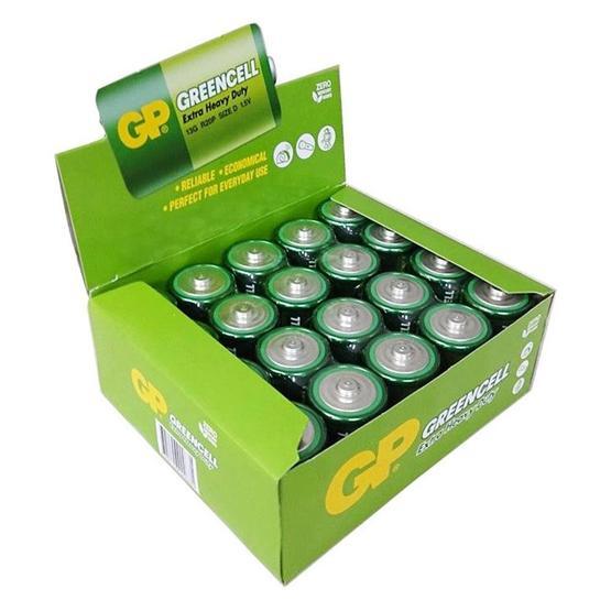 GP 13G 2S2 R20 Büyük D Boy 20'li Pil