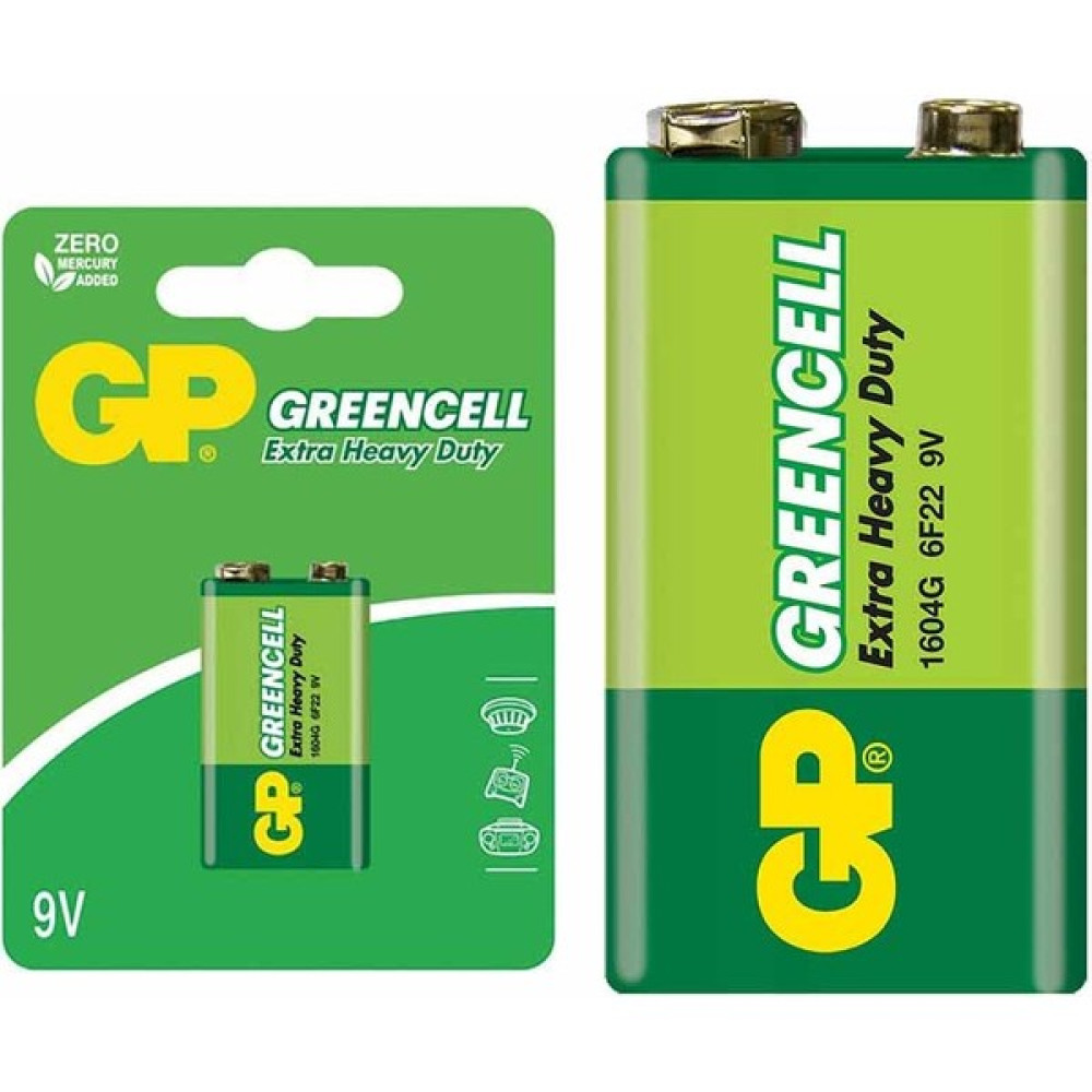 Gp 1604GLF Greencell 9 Volt Blisterli Pil Oto Boyaları Fiyatı