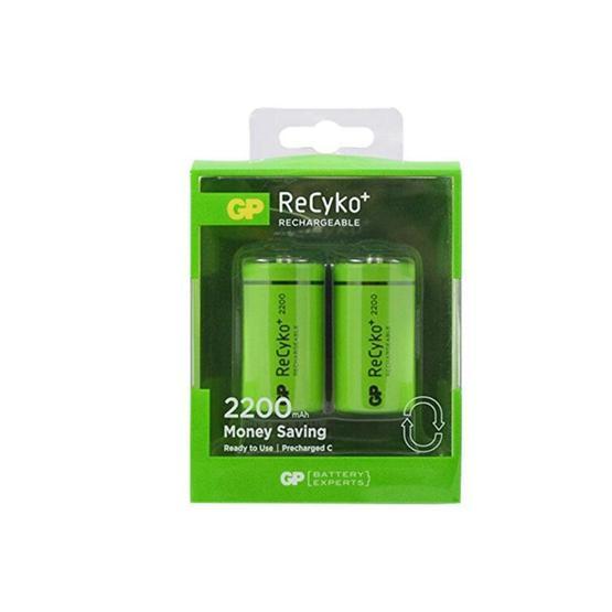 GP 2200 mah 2'li Şarjlı Kalın Pil