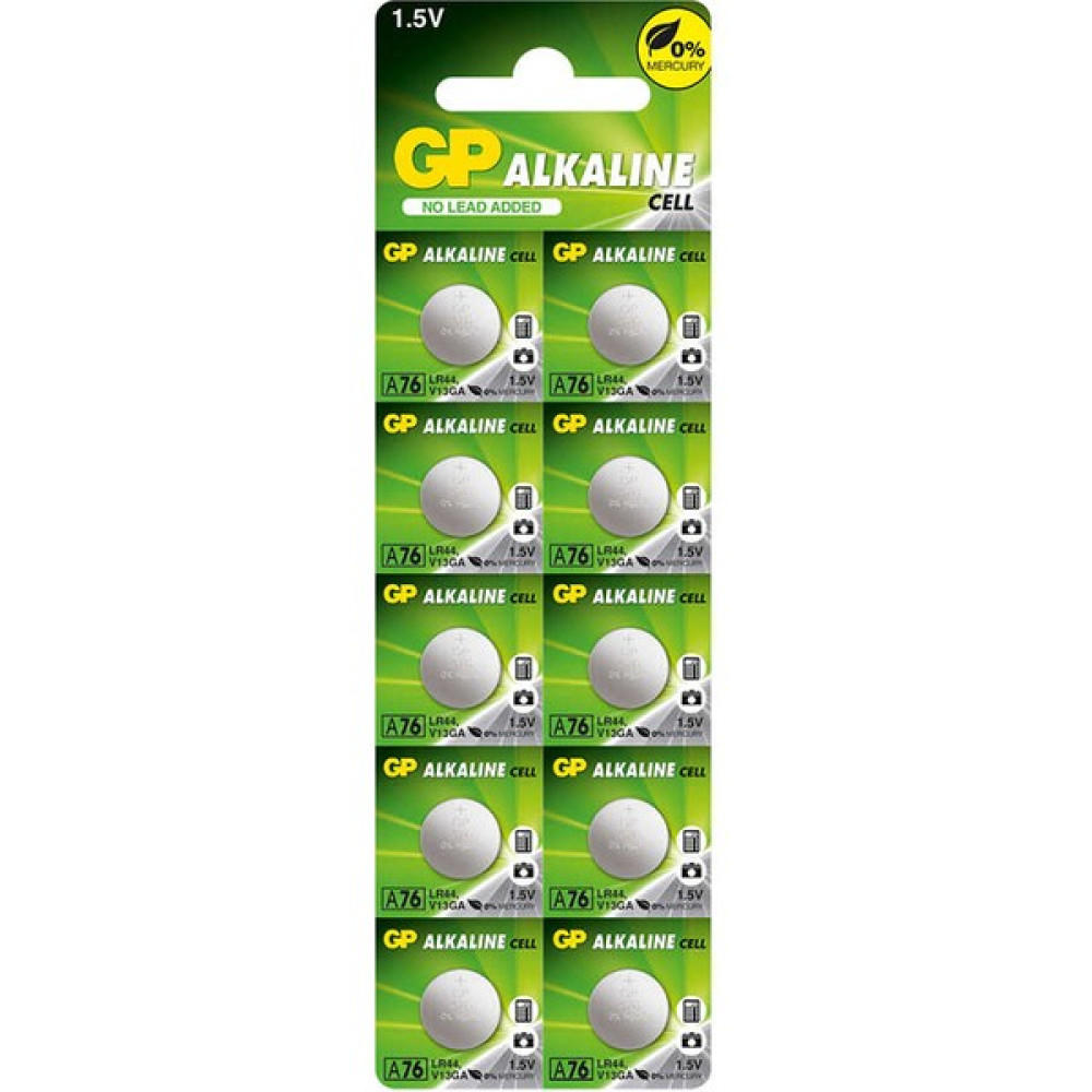 Gp A76 LR44 1.5V Alkalin Ag-13 Pil (A76F-2C10) 10LU Paket (4209) Mutfak Gereçleri Fiyatı