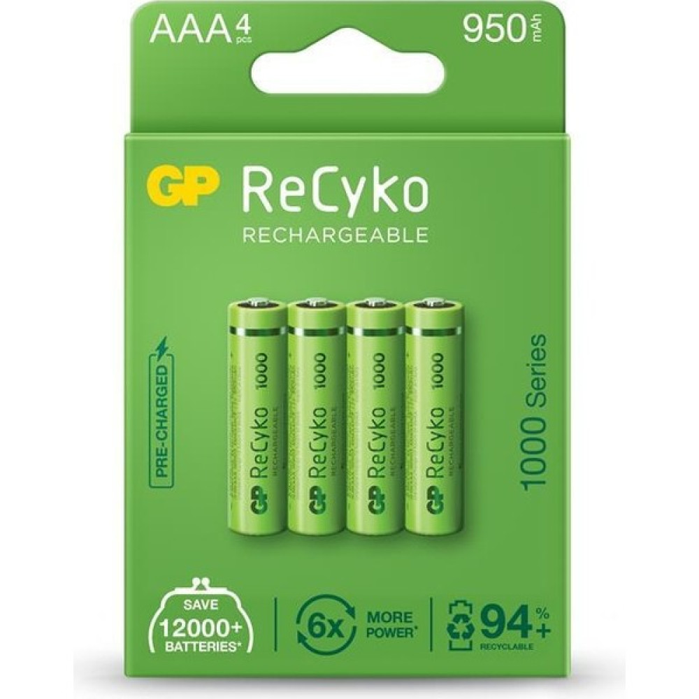 Gp Aaa 950 Mah Şarjlı Ince Kalem Pil 4'lü Paket GP100AAHCEMTR-4LÜ Oto Boyaları Fiyatı