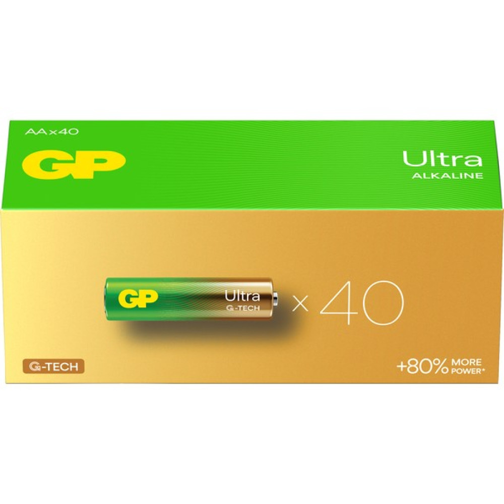 GP Batteries Gp 15AU-2VS40 G-Tech Ultra Alkalin Kalem Lr6 - Aa Boy 1.5V Pil 40'lı Kutu Kalem & Yazı Gereçleri Fiyatı