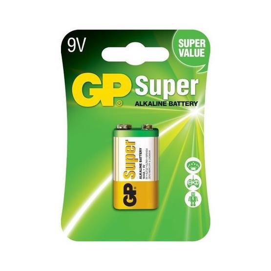 GP GP1604AMTP-2U1 9V R8 Super Alkalin Pil