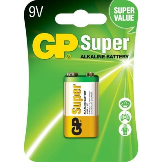 GP GP1604AMTP-2U1 9V R8 Super Alkalin Pil