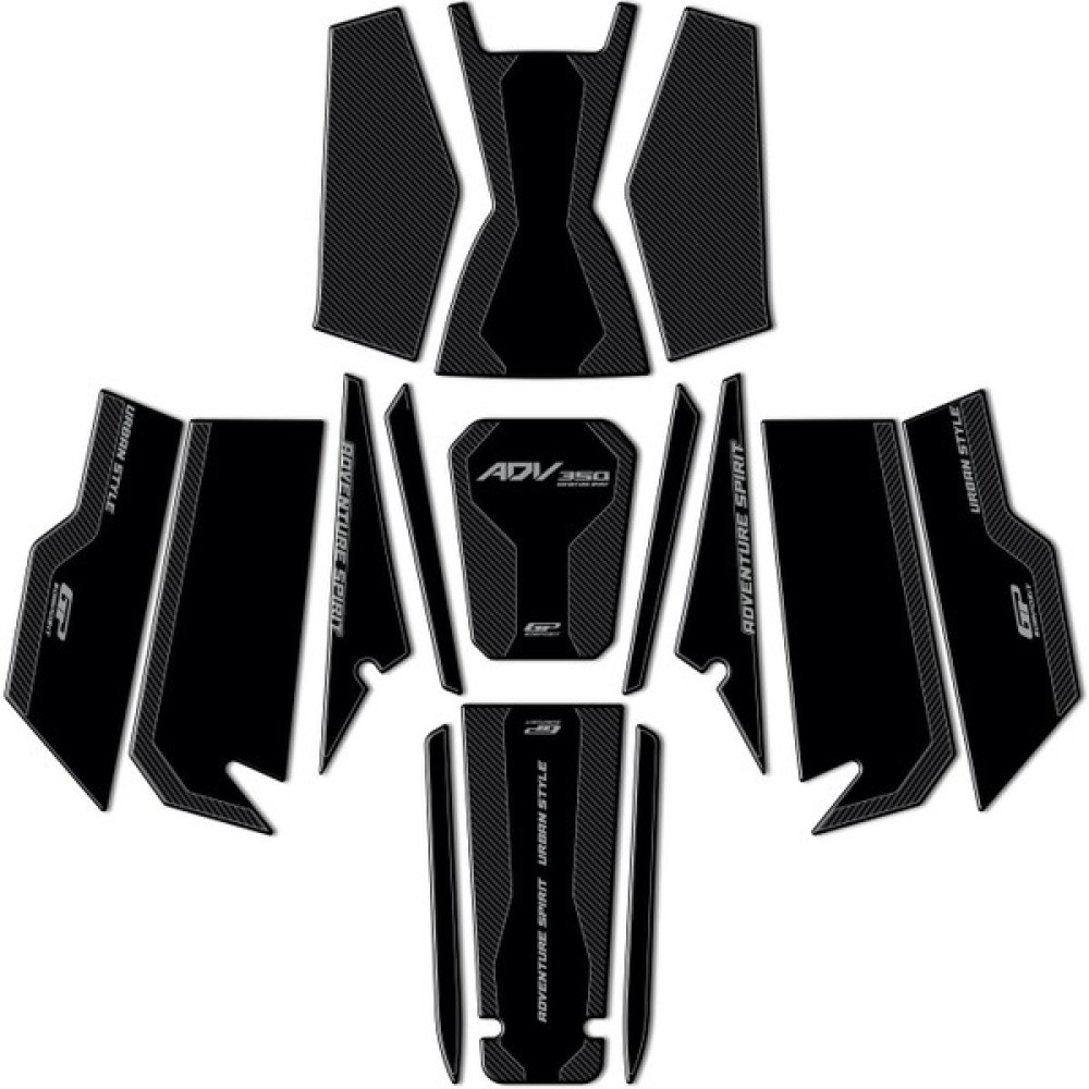 GP Kompozit Honda ADV 350 2023-2024 Uyumlu Tank Pad Seti Karbon Motorsiklet Çantaları Fiyatı