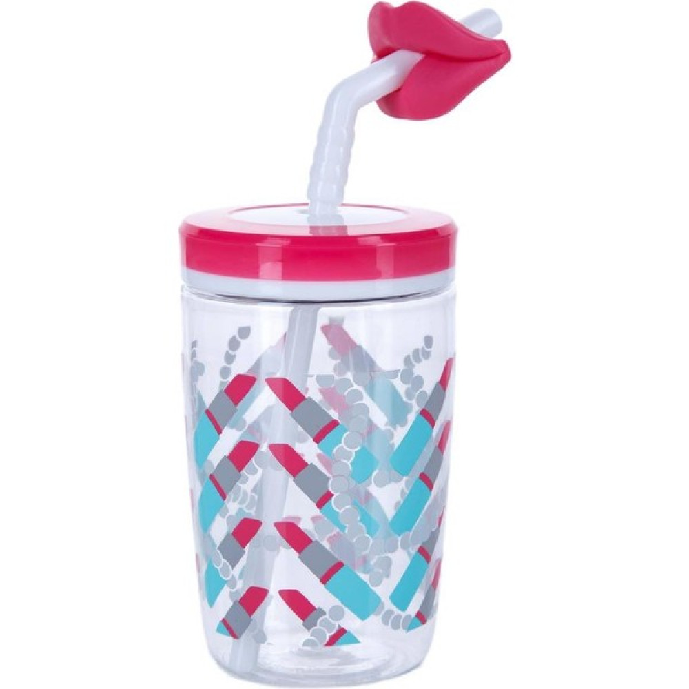 G&P Store Contigo Funny Straw Dudak - Pembe Suluk Fiyatı