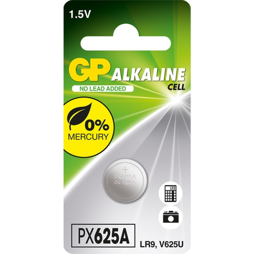 GP Tek'li PX625A 1.5V Alkalin Düğme Pil (GPPX625A) TV Aksesuarları Fiyatı