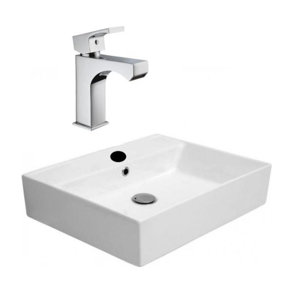 GPD Alvit 38 x 50 cm Tezgahüstü Setüstü Lavabo 38 x 50 cm Gpd Fuego Lavabo Bataryası MLB105 - Krom Lavabo Fiyatı