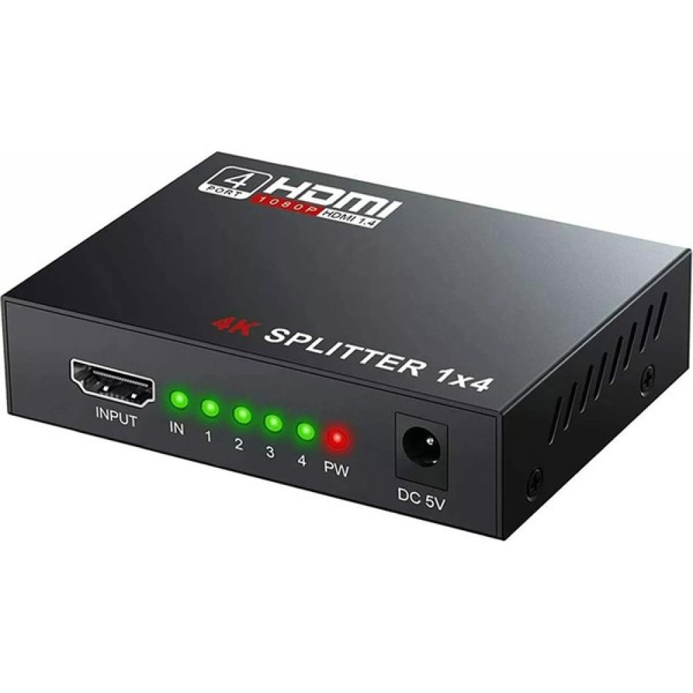 Gplus 4KHD104 4 Port 4K Ultra Hd 2160P 3D HDMI Splitter Hdcp 1.4 4 Port Tv Görüntü Çoklayıcı Seri & Paralel Kablo Fiyatı