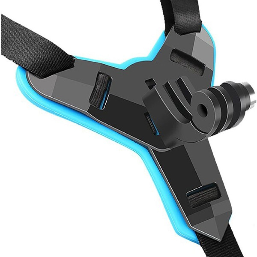 Gplus GP523 Gopro 12 Eken H9R Sjcam SJ4000 Aksiyon Kameralarla Uyumlu Kask Bağlantı Aparatı Kask Çene Tutucu Mavi Motorsiklet için Diğer Aksesuarlar Fiyatı