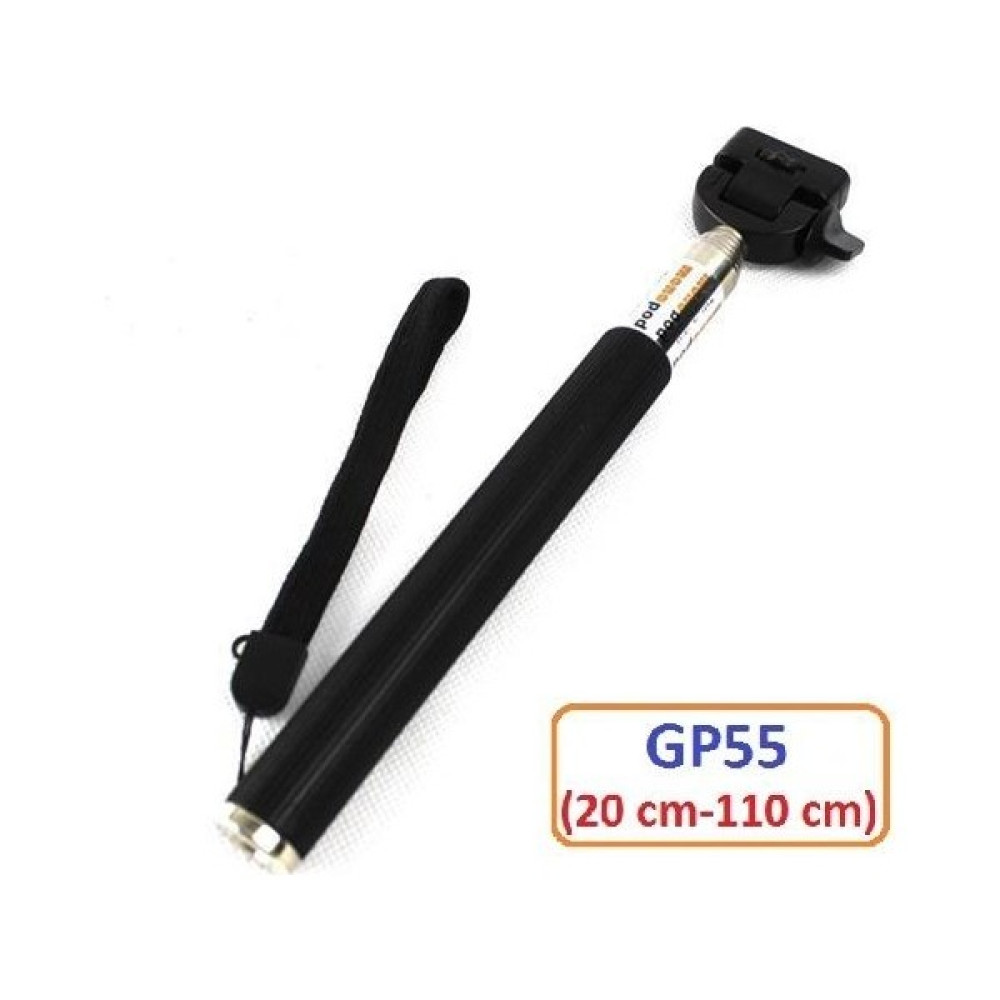 Gplus GP55 Gopro Hero 10 Eken H9R Sjcam SJ4000 20 cm -97 cm Uzayabilen Teleskopik Monopod Selfie Çubuğu Aksiyon Kameralar Fiyatı