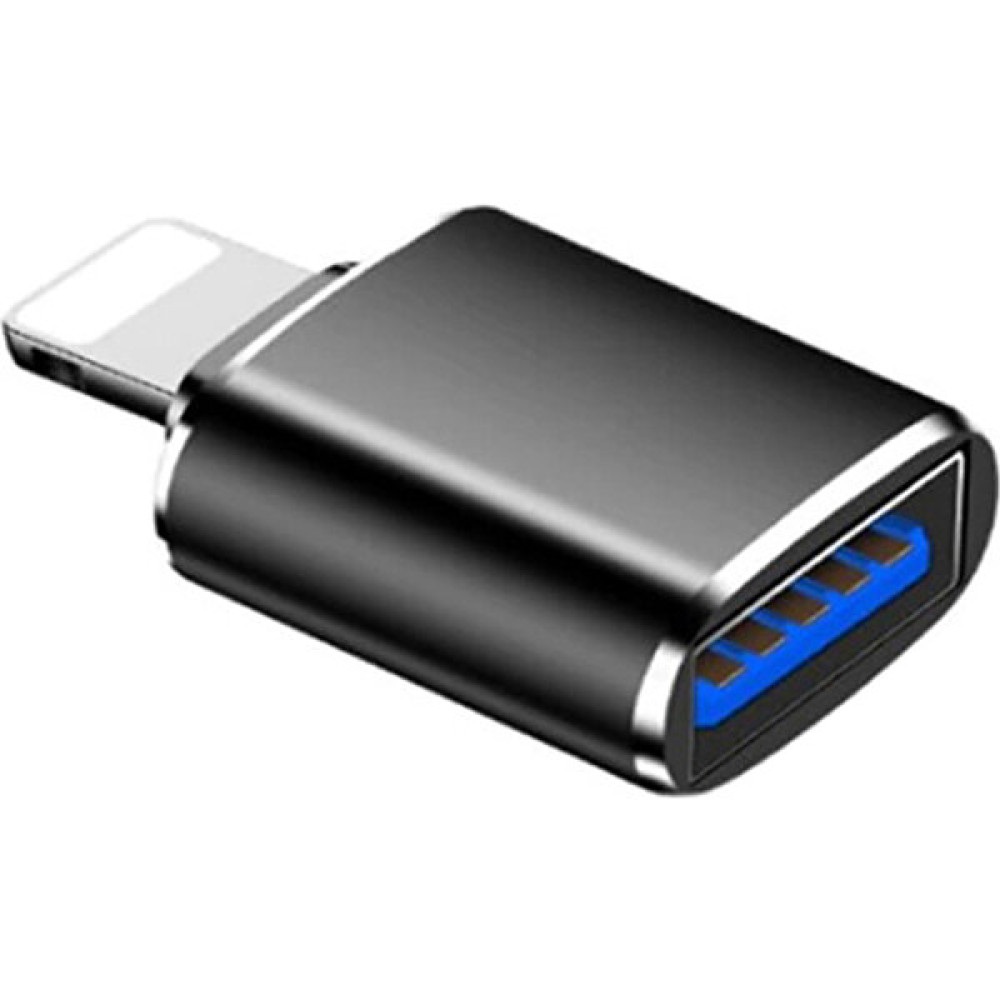 Gplus IPH35 Lightning To USB 3.0 Çevirici Mini Metal Otg Dönüştürücü - Siyah Bilgisayar Çevirici ve Adaptörü Fiyatı