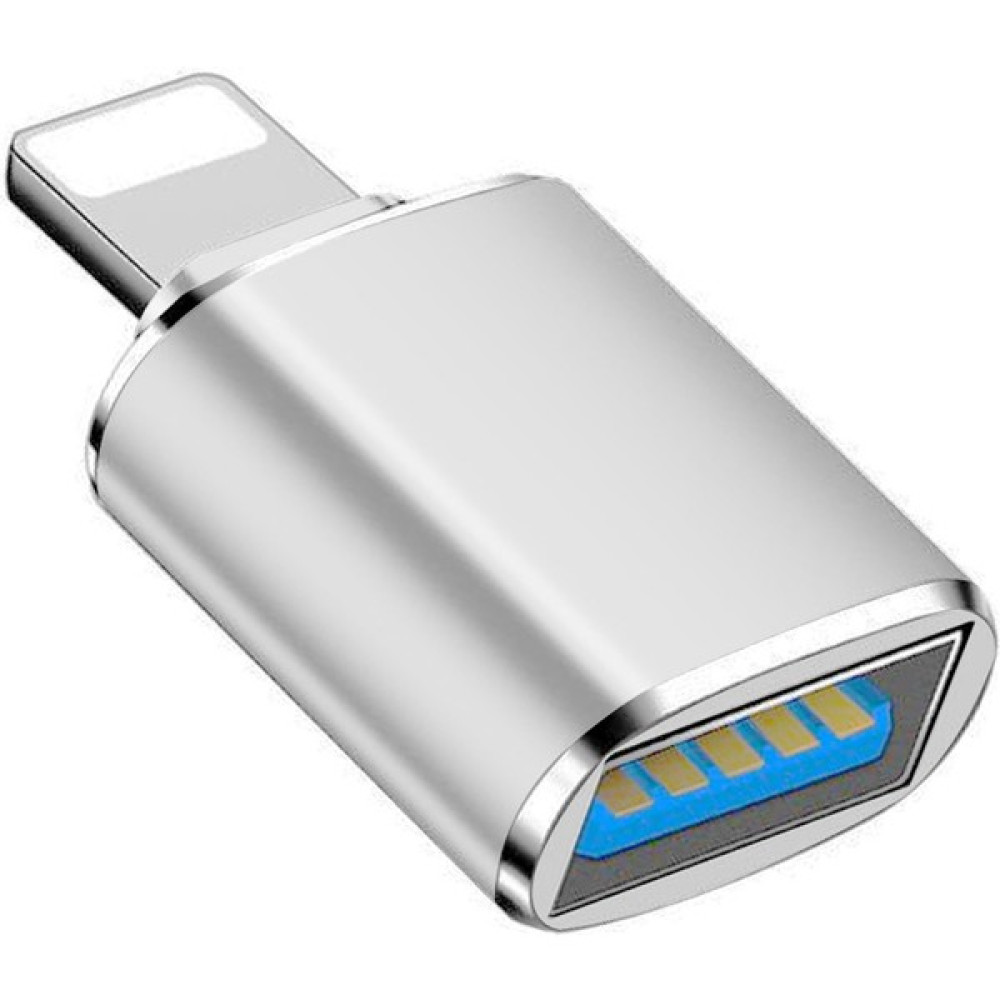 Gplus IPH35LIGHTNING To USB 3.0 Çevirici Mini Metal Otg Dönüştürücü - Gümüş Bilgisayar Çevirici ve Adaptörü Fiyatı