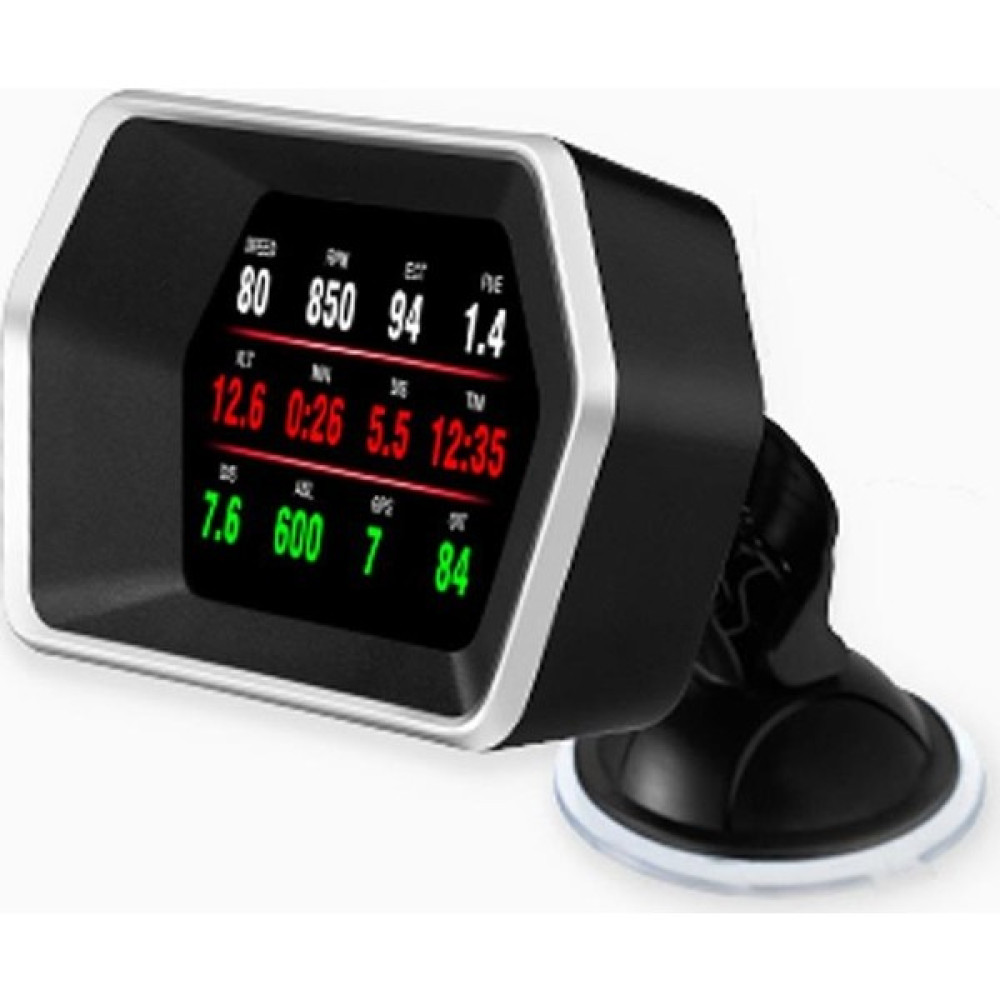 Gplus P17 Hud Head Up Display Obd ve Gps Destekli 4 Fonksiyon Araç Data Yansıtıcı Alarmlı Erken Uyarı Sistemi Hız Devir Gösterge Ekranı Oto Video & Navigasyon Cihazları Fiyatı