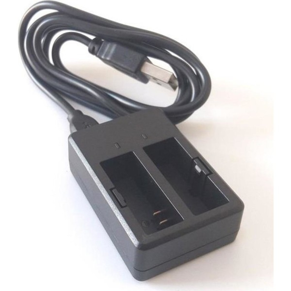 Gplus SJCAM Sj4000 Sj5000 Aksiyon Kamera Masaüstü Çift Batarya Harici USB Şarj İstasyonu Aksiyon Kameralar Fiyatı