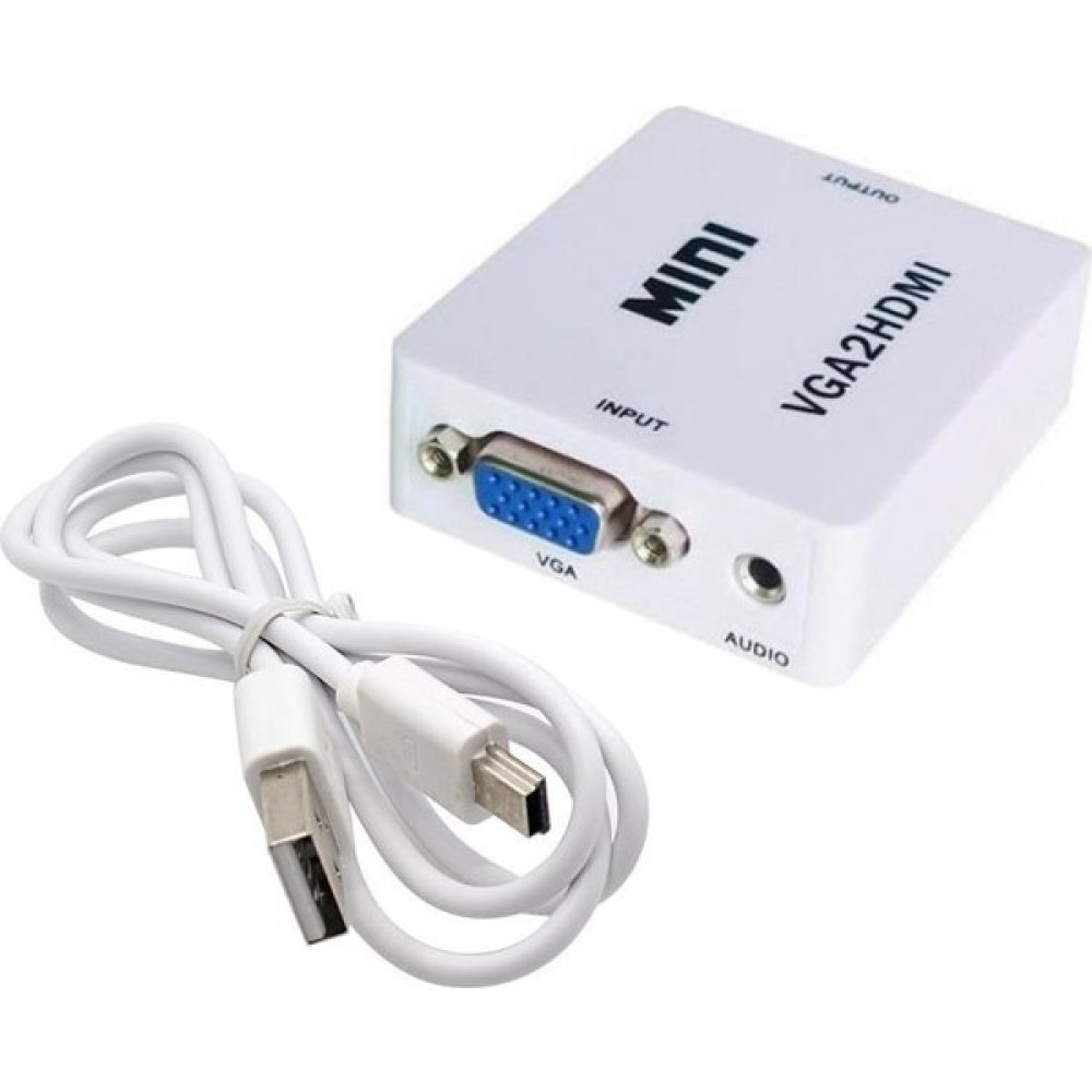Gplus VGA To HDMI Mini Switch Full Hd VGA HDMI Görüntü Çevirici Dönüştürücü Switch Bilgisayar Çevirici ve Adaptörü Fiyatı