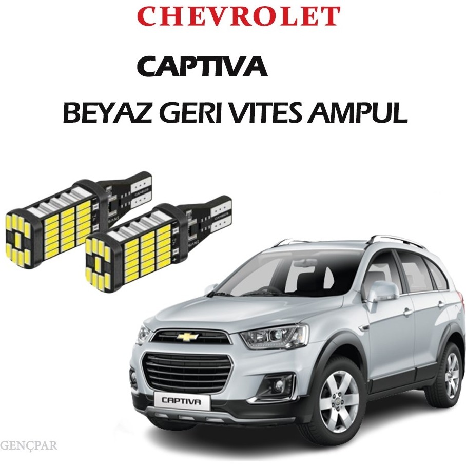 Gpr Chevrolet Captiva LED Geri Vites Ampul Beyaz **yüksek Işık** Ledli Lambalar Fiyatı
