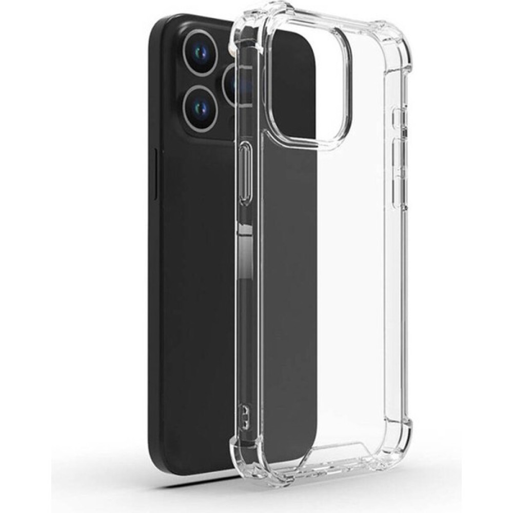 Grabono Apple iPhone 15 Pro Max Kılıf Army Tank Koruma, Anti-Darbe Şeffaf Arka Kılıf - Renksiz Cep Telefonu Kılıfı Fiyatı