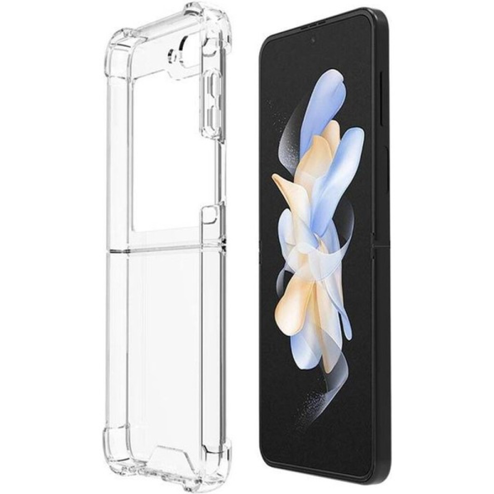 Grabono Galaxy Z Flip 5 Kılıf Army Tank Koruma, Anti-Darbe Şeffaf Arka Kılıf - Renksiz - Galaxy Z Flip 5 5G Cep Telefonu Kılıfı Fiyatı