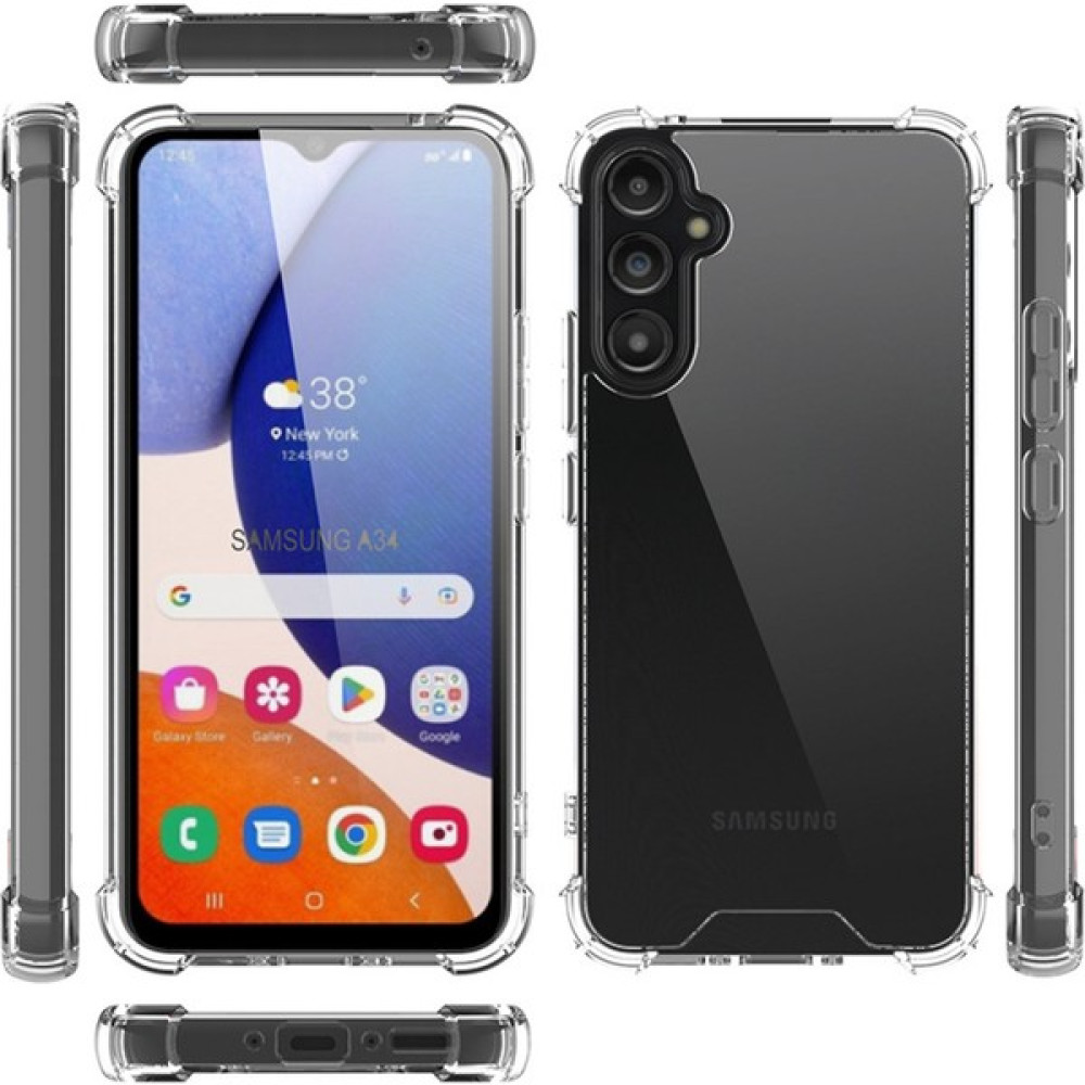 Grabono Samsung Galaxy A34 Kılıf Army Tank Koruma - Renksiz Cep Telefonu Kılıfı Fiyatı