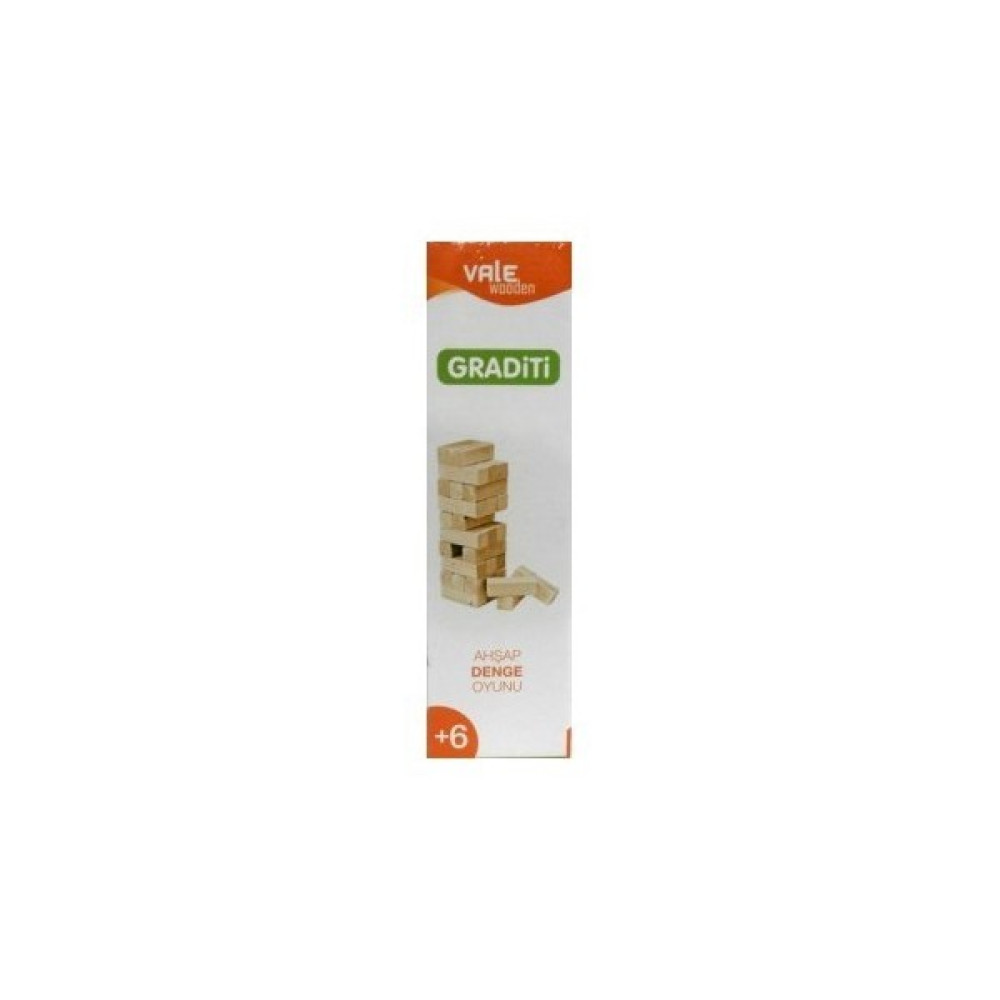 Graditi 54 Parça Vale Wooden Graditi Ahşap Denge Oyunu Oyun Takımları Fiyatı