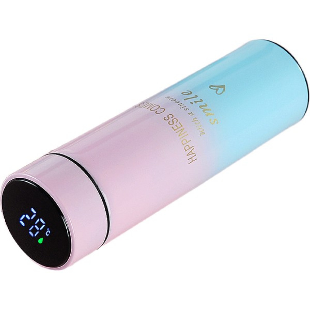 Gradyan Soğutma Akıllı Ekran Sıcaklık Paslanmaz Çelik Thermos Su Bardağı 500ML(Yurt Dışından) Kamp Mutfağı Fiyatı