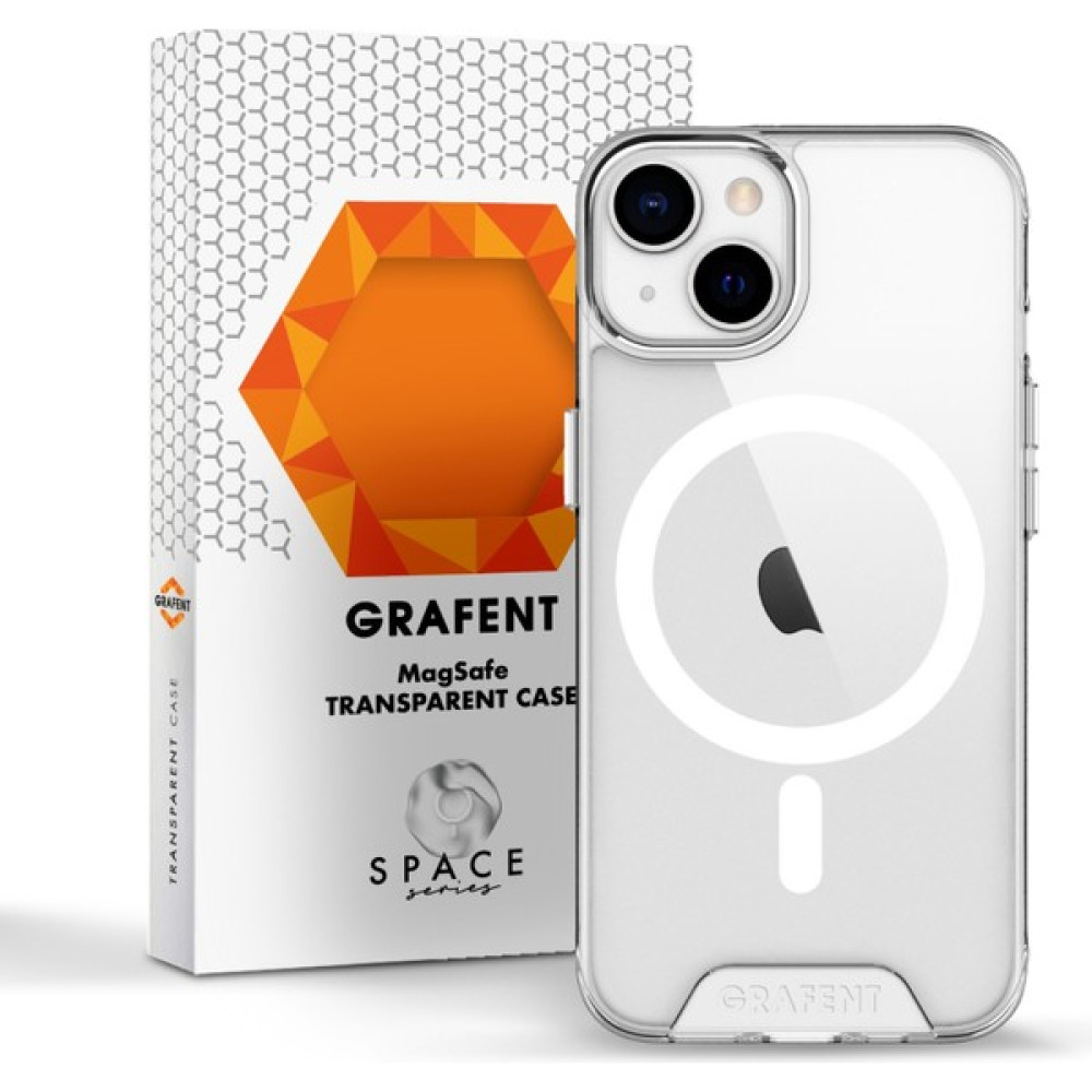 Grafent Space Serisi Apple iPhone 14 Plus Magsafe Özellikli Şeffaf Telefon Kılıfı Cep Telefonu Kılıfı Fiyatı
