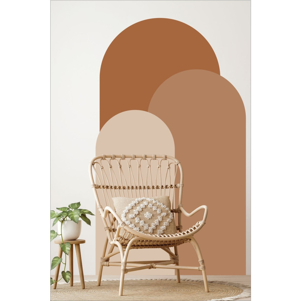 Grafikup Bohem Oval Boho 3lü Duvar Sticker 60 x 100 Beden Duvar Stickerı Fiyatı