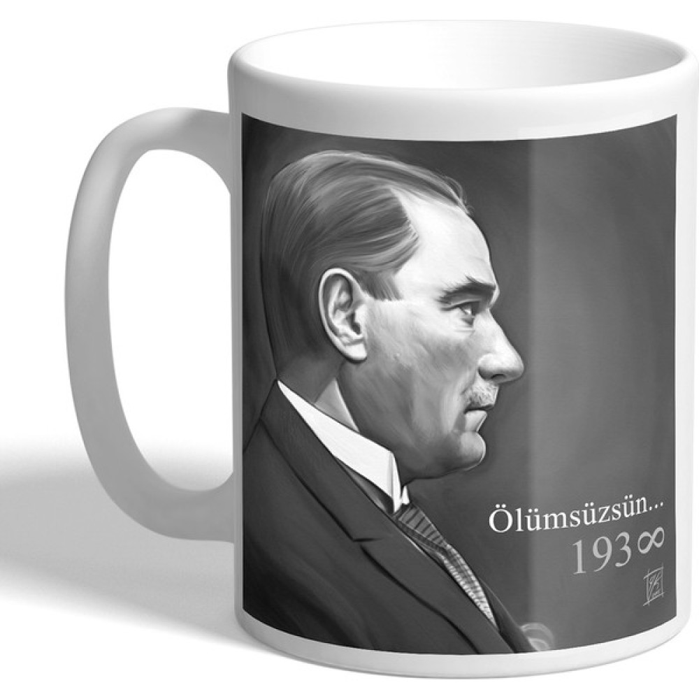 Grafilli Design Kişiye Özel Atatürk Kupa Bardak 008 Fincan / Bardak / Kahve Takımı Fiyatı