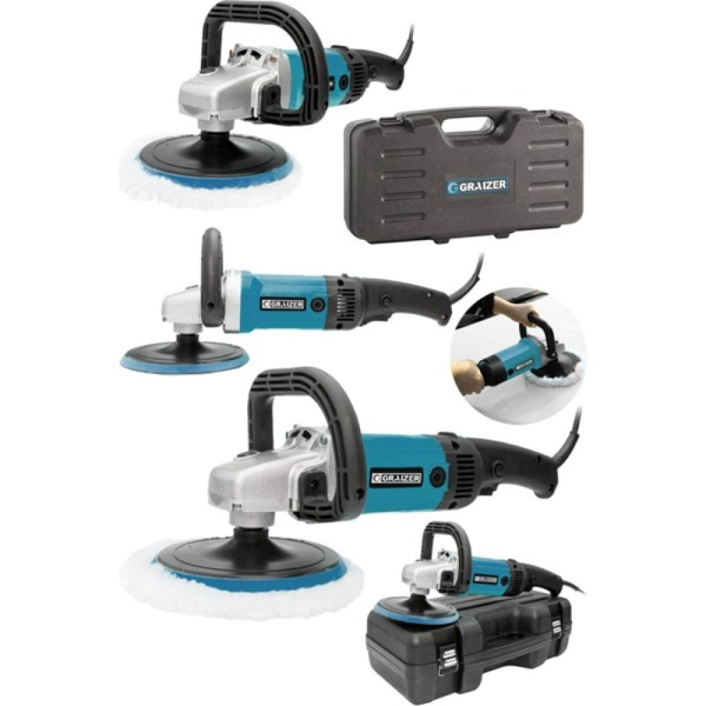 Graizer Alman 2600 Watt 6 Kademe Devir Ayarlı Polisaj Zımpara Pasta Cila Makinesi Oto Boyaları Fiyatı