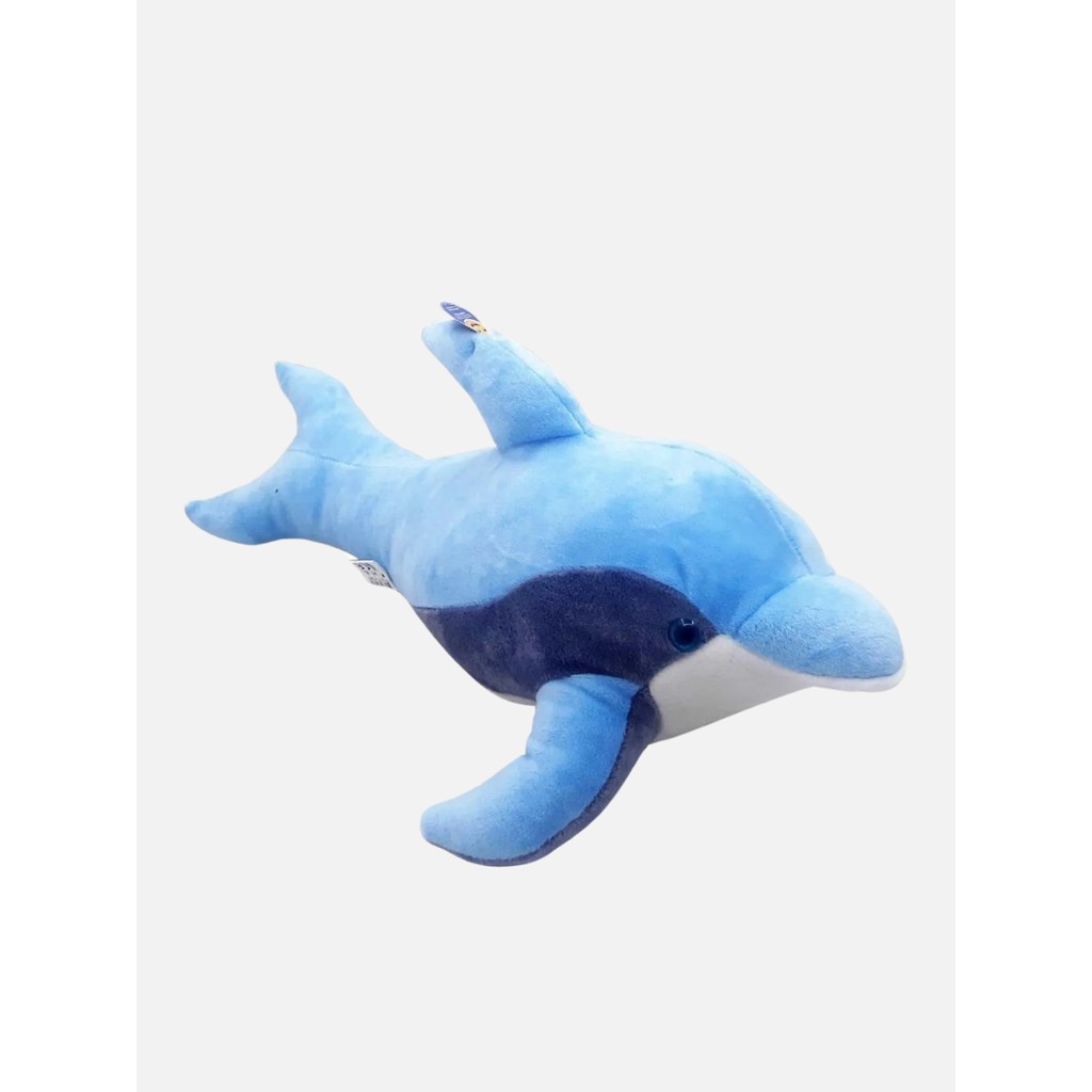 Gran Toys Oyun ve Uyku Arkadaşım Peluş Yunus Balığı - 70CM - 01-Mavi Peluş Oyuncaklar Fiyatı