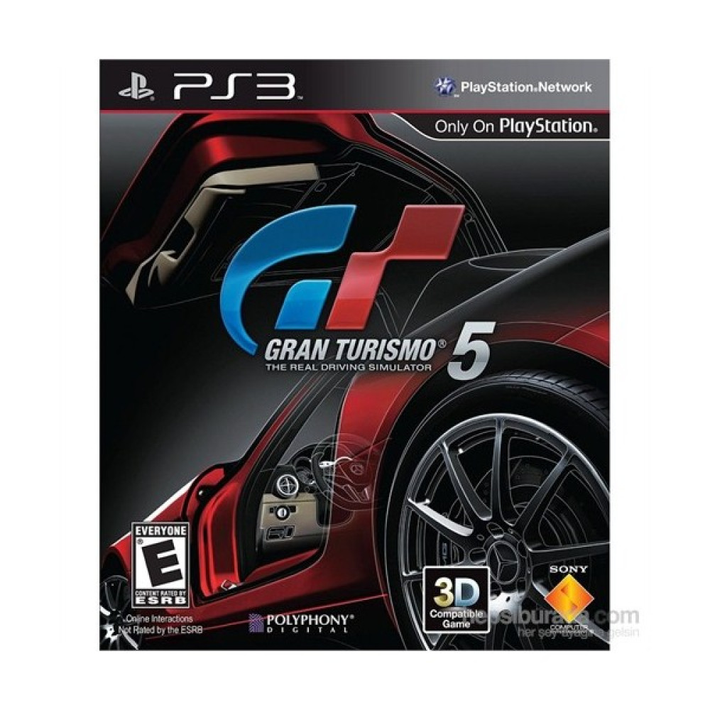 Gran Turismo 5 Ps3 Oyunu PlayStation 2 - 3 Oyunları Fiyatı