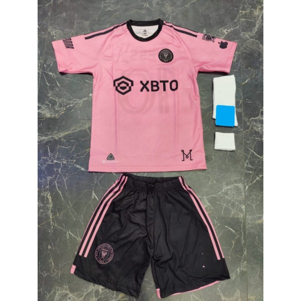 Grancoupe Inter Miami L Messi 23 24 Sezon 4 Lü Set Cocuk Takım Taraftar Formasi Futbol Malzemeleri Fiyatı