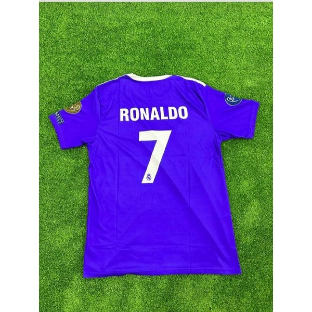 Grancoupe Real Madrid 2017 Cardiff Şampiyonlar Ligi Finali Cristiano Ronaldo Kısa Kol Forması Futbol Malzemeleri Fiyatı