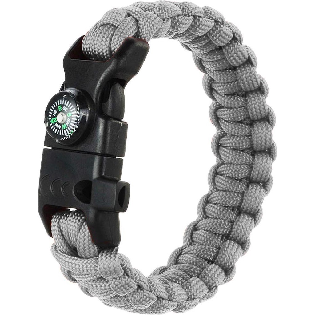 Grand Wolf Gwfpbk - 4 Fonksiyonlu Paracord Bileklik - Standart - Gümüş Kondisyon Aletleri Fiyatı