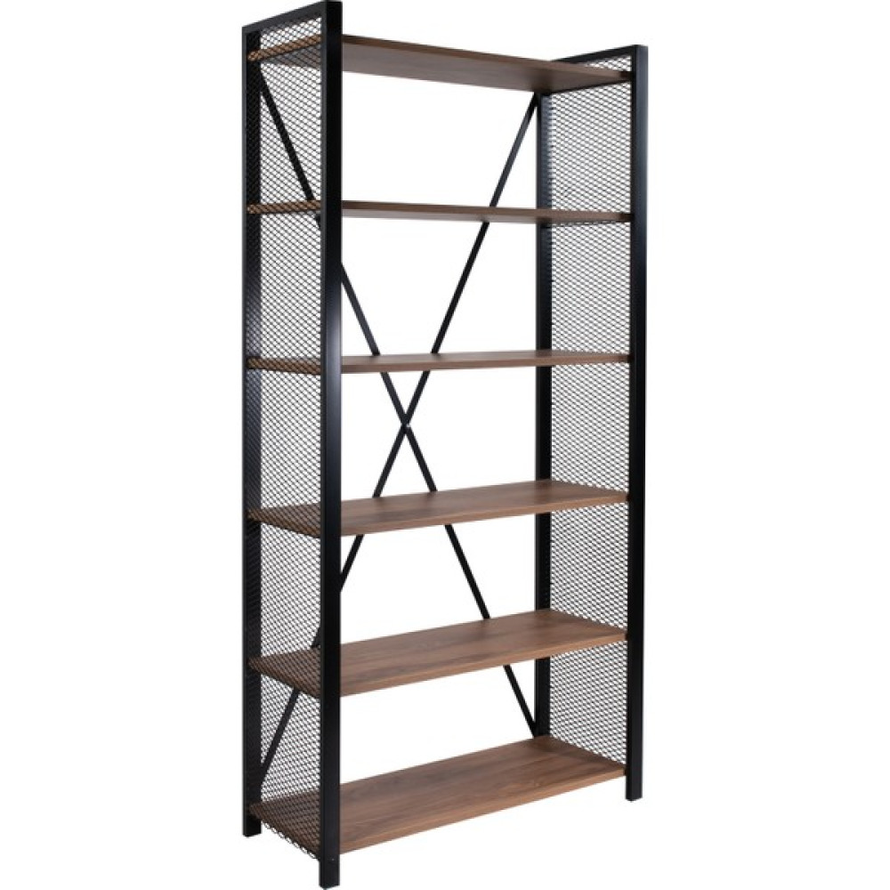 Grande Home Nergiz Metal Kitaplık ve Çok Amaçlı Raf - Ahşap Kitaplık Fiyatı