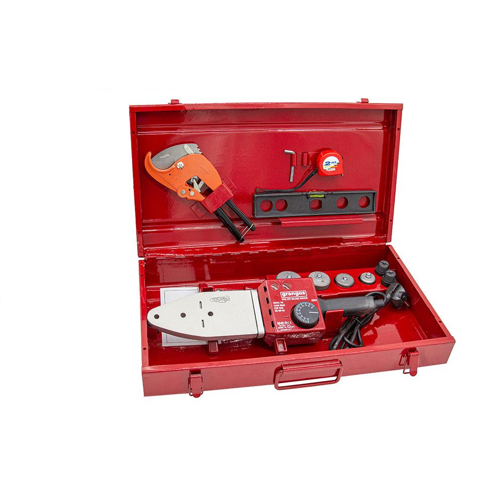 Grangos GRKM05-SET 1550W Profesyonel Plastik Boru Kaynak Makinesi Setli Oto, Bahçe, Yapı Market Fiyatı