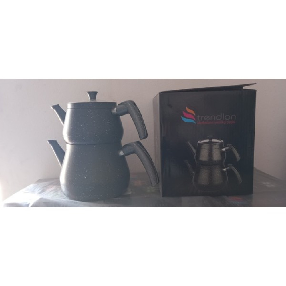 Granit Çaydanlık Cam Kapaklı Çay / Çaydanlık Setleri Fiyatı