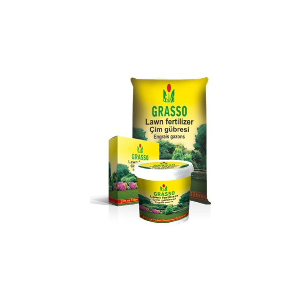Grasso Çim Gübresi 25-5-10+ME (2 kg-50 m2) Oto Boyaları Fiyatı