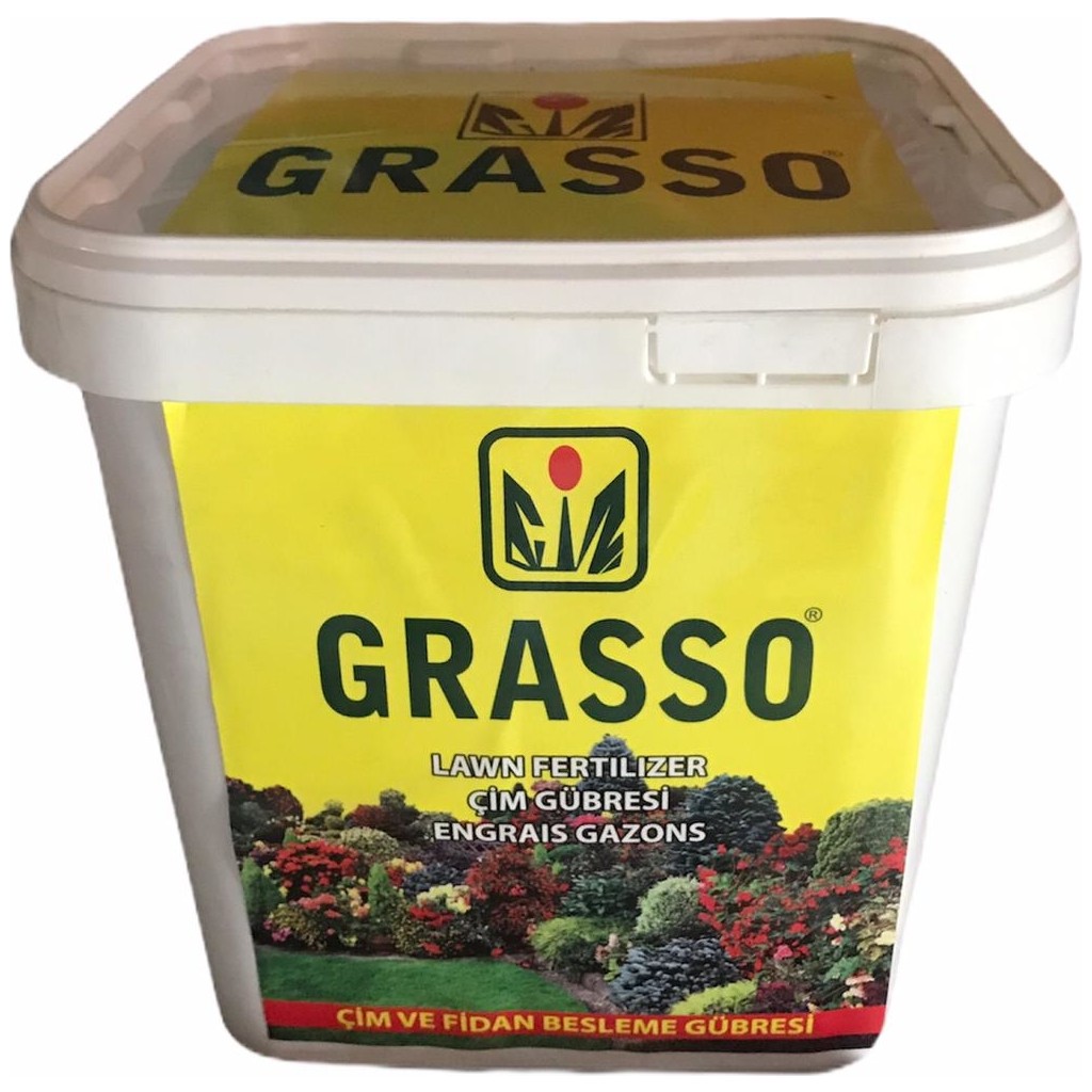 Grasso Çim Gübresi 25-5-10+ME (5 kg-125 m2) Gübre Fiyatı