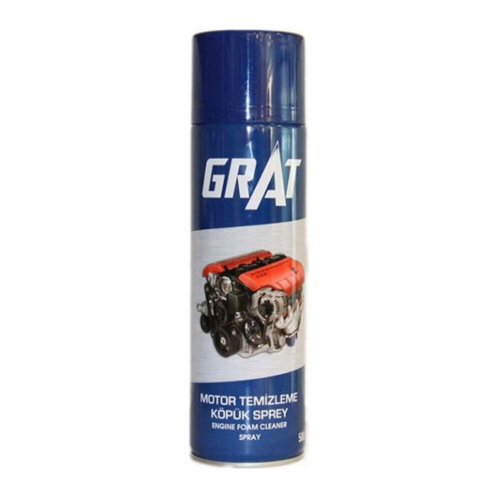 Grat Motor Temizleme Spreyi 500 ml / Parlatıcı Köpük 500 ml Oto Genel Temizlik Fiyatı