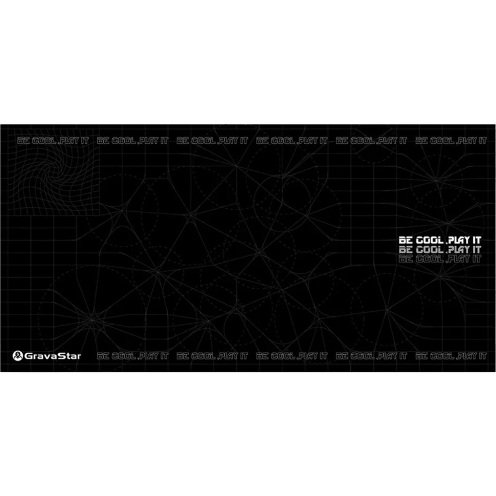 Gravastar Gaming Mouse Pad 80X40cm, Kaymaz Tabanlı, Su Geçirmez ve Hassas Yüzeyli Oyuncu Mousepad, Siyah Mouse Pad Fiyatı