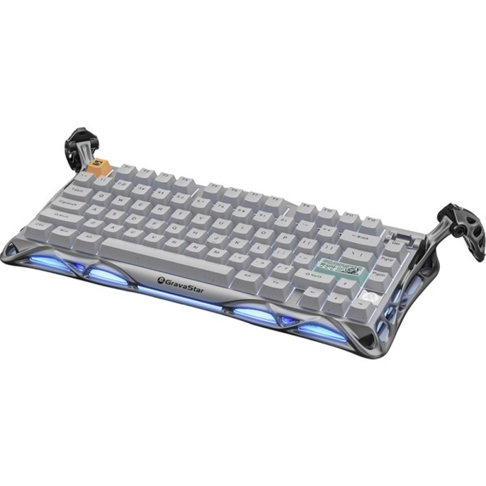 Gravastar Mercury K1 Pro Rgb Kablosuz Mekanik Gaming Klavye, Alüminyum Çerçeveli, Ingilizce Q, Gri Oyuncu Klavyesi Fiyatı