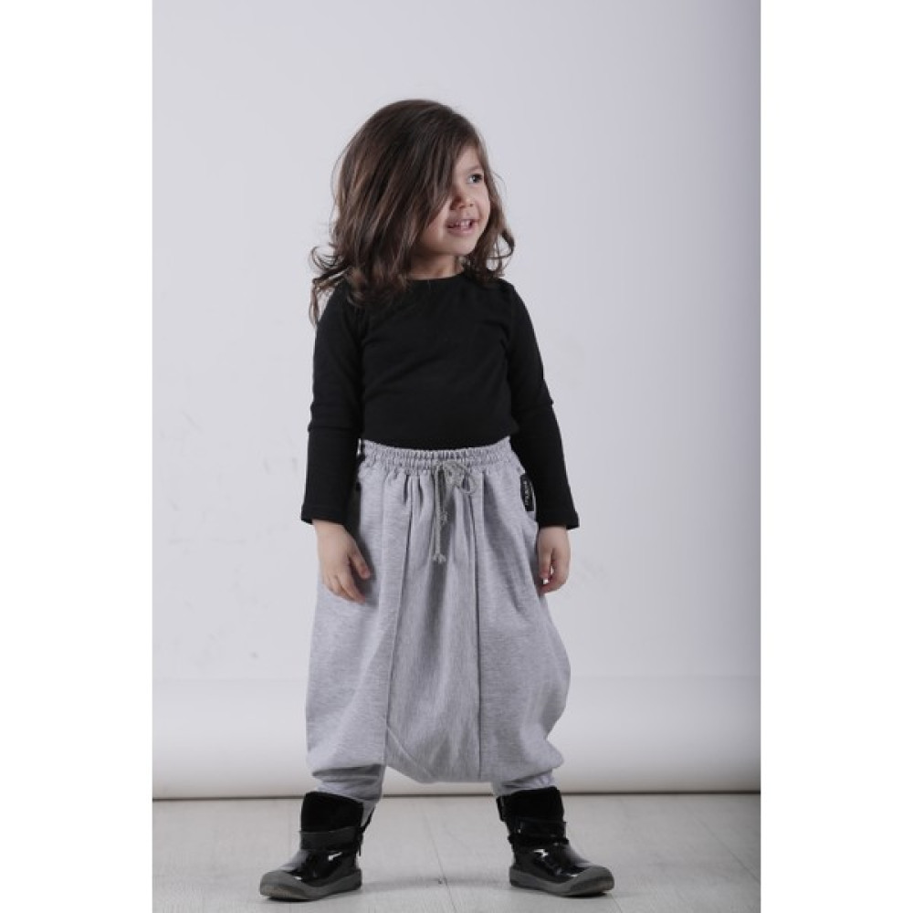 Grayandblack Unisex Çocuk Şalvar Pantolon Erkek Çocuk Pantolon Fiyatı